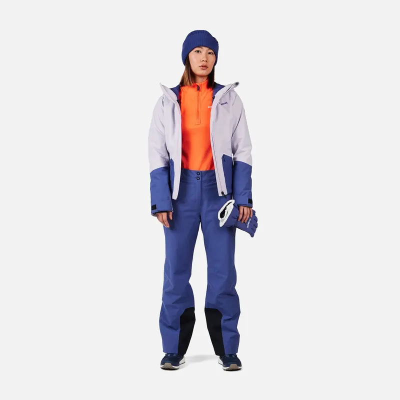 ROSSIGNOL SPODNIE NARCIARSKIE W INSULATED SKI PANT niebieski (S)