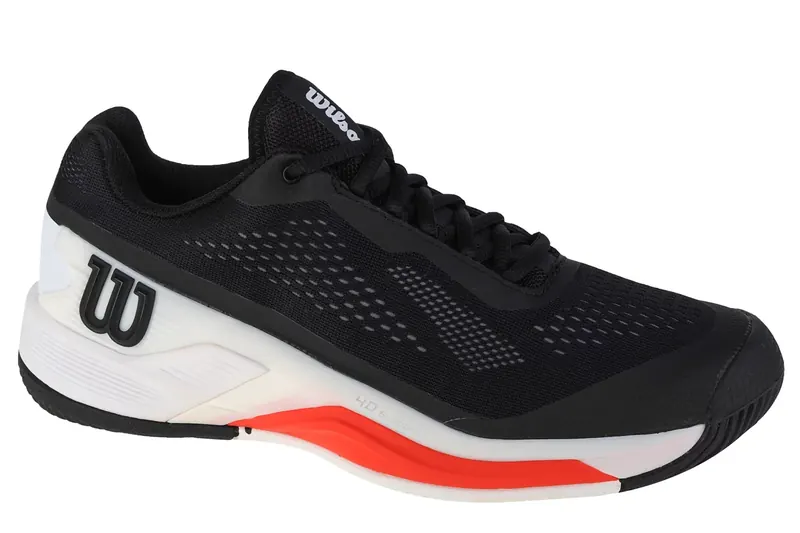 Wilson Rush Pro 4.0 WRS328320, Męskie, Czarne, buty do tenisa, tkanina, rozmiar: 41 1/3