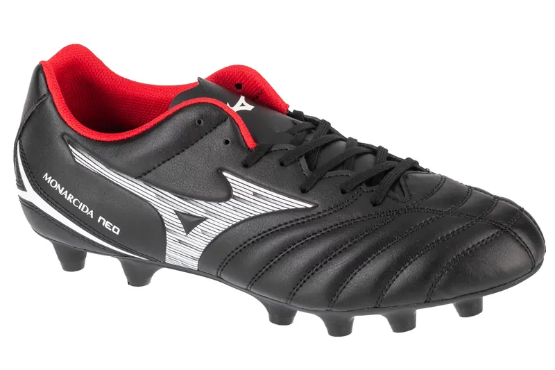 Mizuno Monarcida Neo III Select Md P1GA242501, Męskie, Czarne, buty piłkarskie - korki, skóra syntetyczna, rozmiar: 44,5