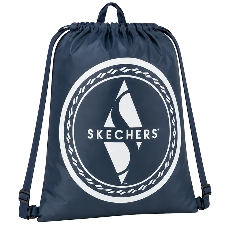 Skechers S Logo Cinch Bags SK90710-AST, Unisex, Niebieskie, worki, poliester, rozmiar: One size