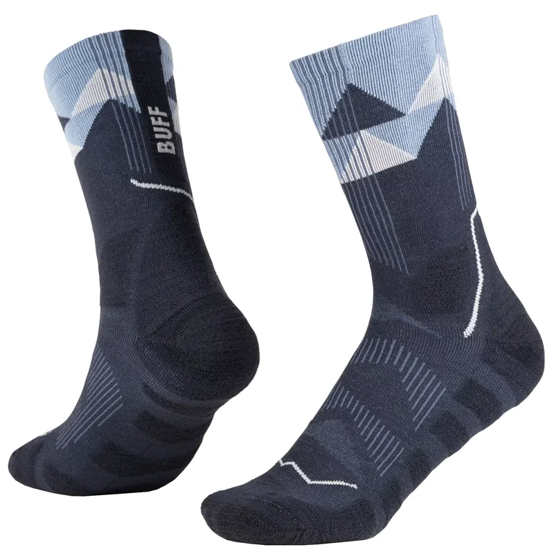 BUFF Thermonet Crew Socks 138869779, Unisex, Granatowe, skarpetki, poliester, rozmiar: 42-44
