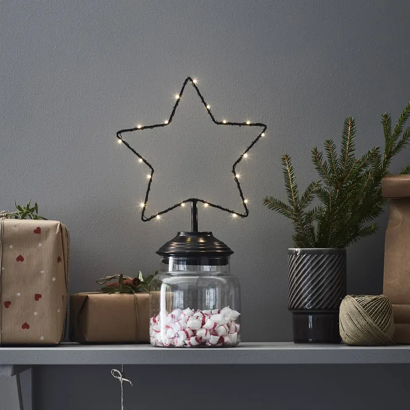 Gwiazda LED Sweetie z baterią i timerem