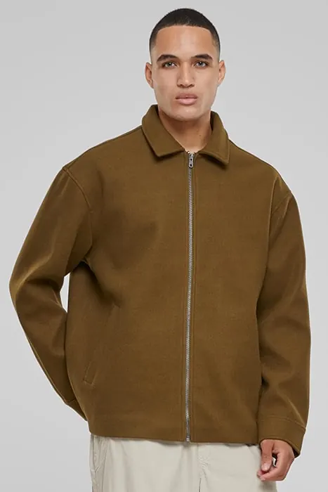 Urban Classics Basic Blouson Jacket Summerolive Maat: XL | Lichte Jassen Outlet | Heren | Groen
