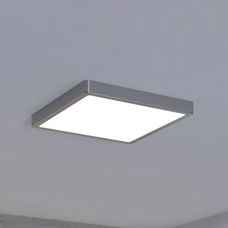 EGLO connect Fueva-Z lampa sufitowa 28x28cm nikiel