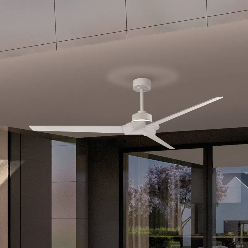 Wentylator sufitowy LED Brisa, biały, DC, cichy, Ø 175 cm, CCT