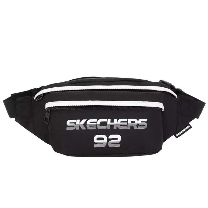 Skechers Downtown Waist Bag S980-06, Unisex, Czarne, nerki, poliester, rozmiar: One size