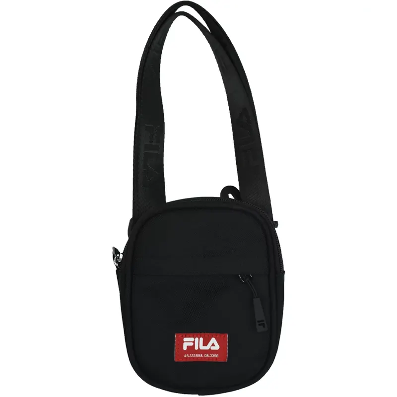 Fila Badalona Badge Pusher Bag FBU0005-80009, Unisex, Czarne, saszetki, poliester, rozmiar: One size