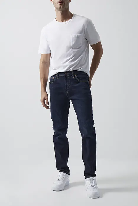 French Connection Jean Stretch 2 Slim Blue Maat: W30 | Straight Jeans Outlet | Heren | Blauw