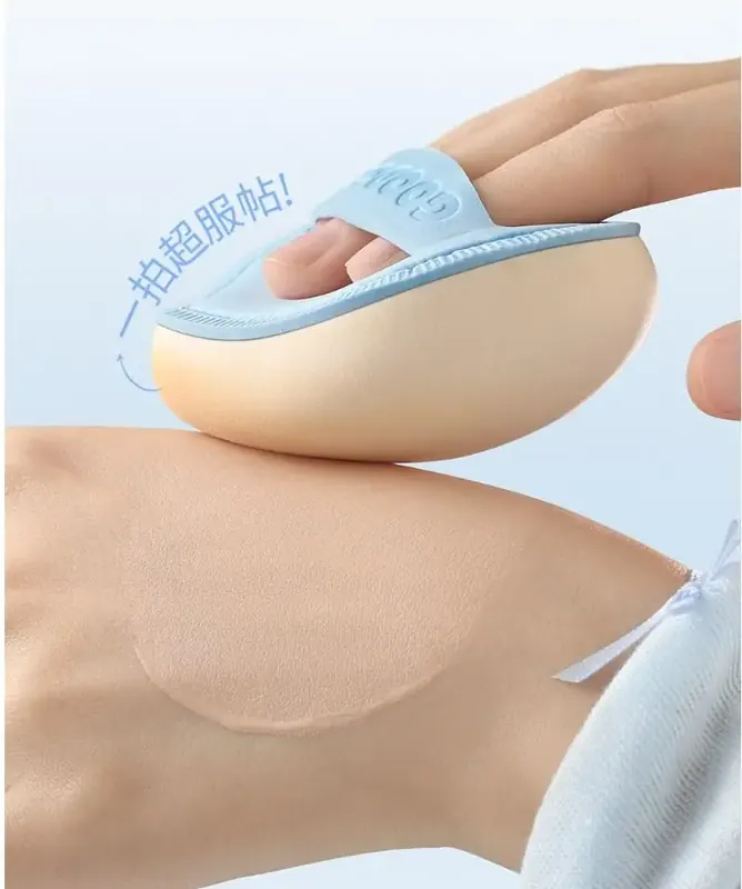 Puder do makijażu w płynie z poduszką powietrzną Marshmallow, specjalny podkład, przezroczysta baza, narzędzie do makijażu, do stosowania na sucho i na mokro.