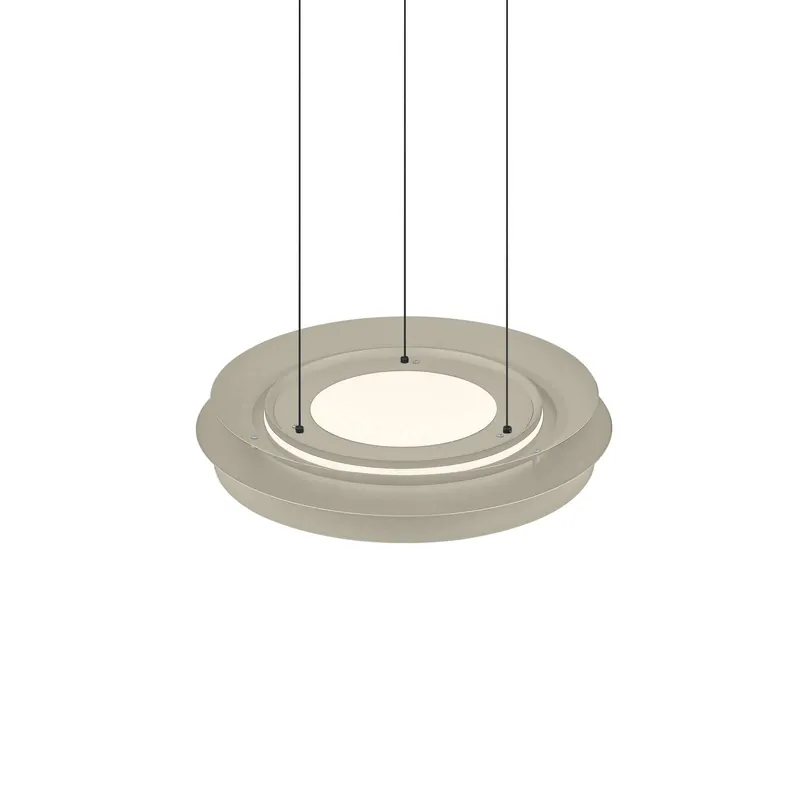 Lampa wisząca LED Lys, kolor piaskowy, Ø 45 cm, CCT, pilot