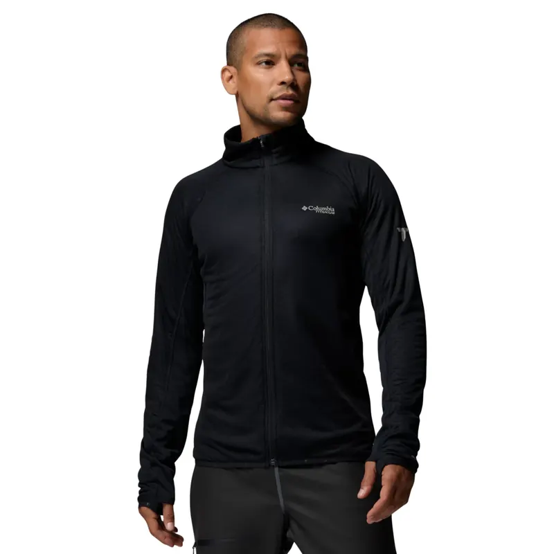Columbia Summit Step FZ Fleece 2157213010, Męskie, Czarne, polary, poliester, rozmiar: XXL