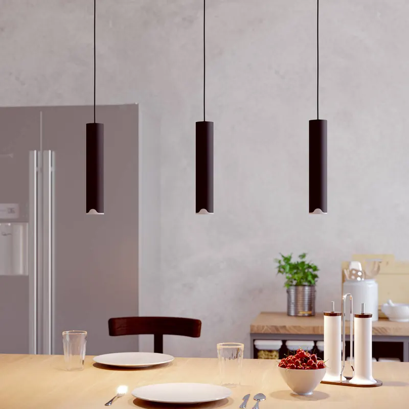 EGLO connect lampa wisząca LED Balamorta-Z, 3-punktowa, czarna