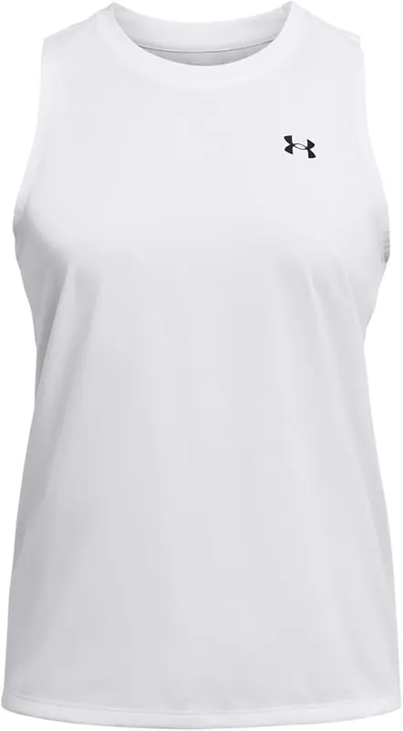 UNDER ARMOUR koszulka treningowa top damski Tech Tank Solid biały (M)