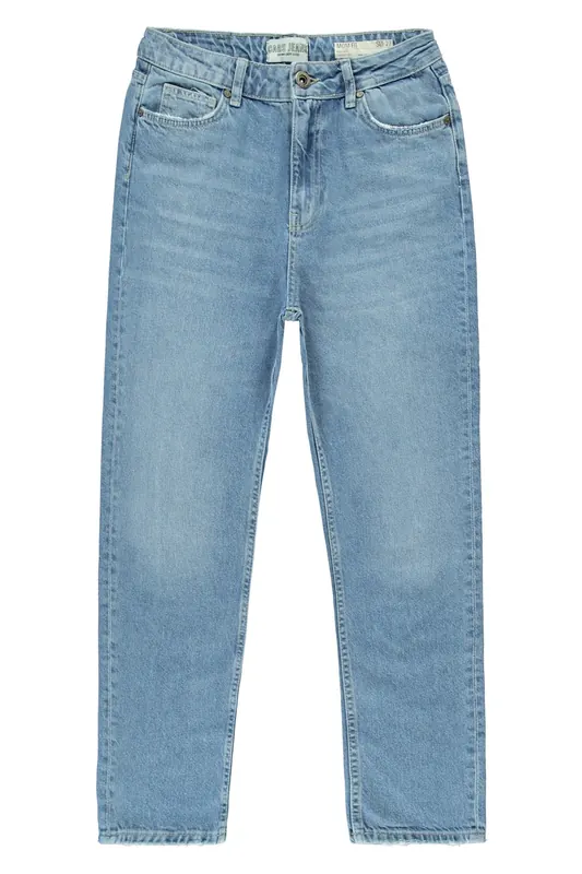 Cars Jeans Stella Denim Bleached Used Maat: W32L33 | Straight Broeken Outlet | Dames | Blauw