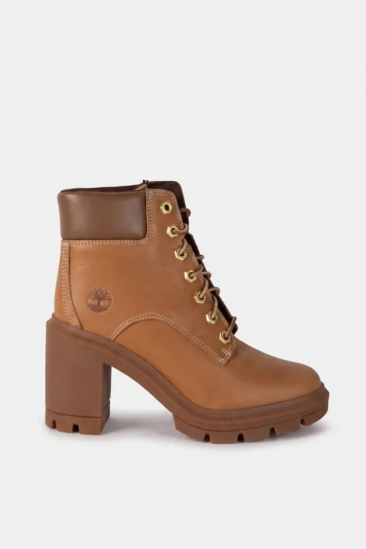 Timberland Allington Heights Mid Lace Up Boot Wheat Full Grain Maat: 40 | Laarzen Outlet | Dames | Bruin