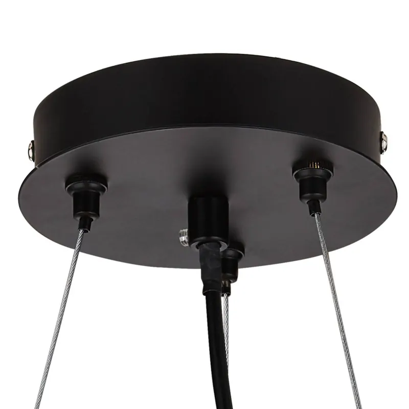 Lampa wisząca Fringe, okrągła