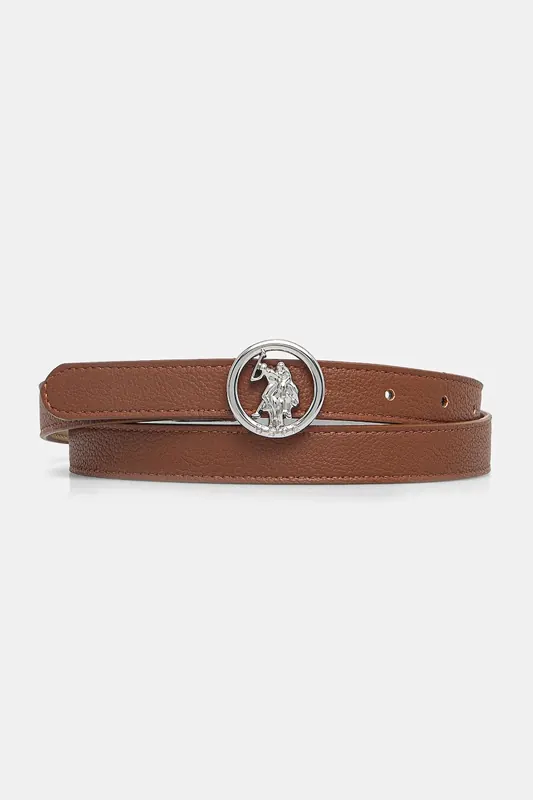 U.S. Polo Assn. pasek damski z imitacji skóry