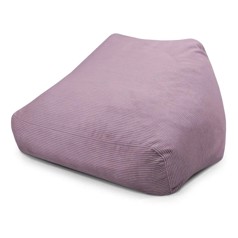 Fioletowy sztruksowy worek do siedzenia Sofa Snug – SLOWDOWN