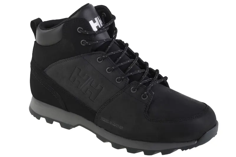 Helly Hansen Tsuga 11454-992, Męskie, Czarne, buty zimowe, skóra zamszowa, rozmiar: 44