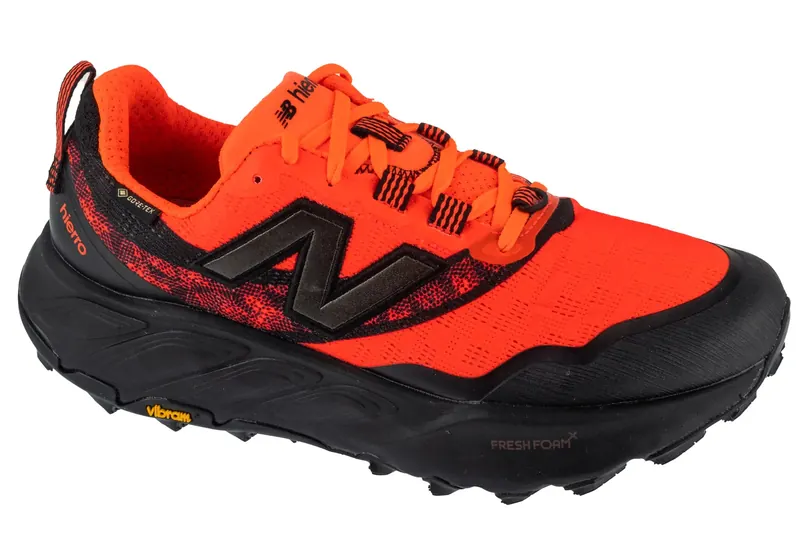 New Balance Fresh Foam X Hierro v9 GTX MTHIGLC9, Męskie, Pomarańczowe, buty do biegania, tkanina, rozmiar: 45,5