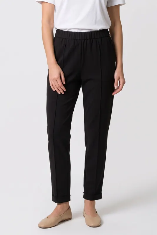 GUESS Masha Pant Jet Black A996 Maat: XS | Pantalons Outlet | Dames | Zwart