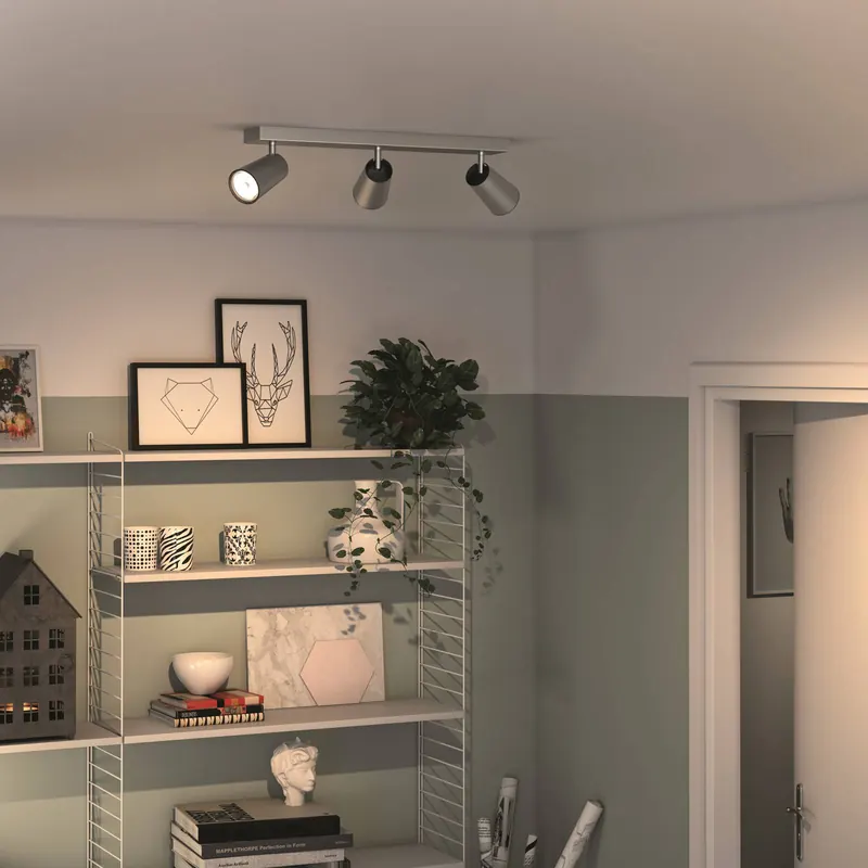 Philips myLiving Paisley Spot 3-punktowa GU10 aluminium