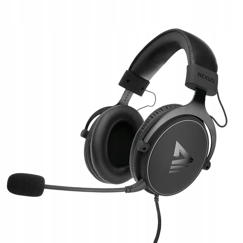 Słuchawki gamingowe z mikrofonem Nauszne Przewodowe Savio Nexus Jack 3,5 mm