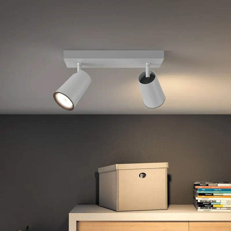 Philips myLiving Paisley Spot 2-punktowy GU10 biały