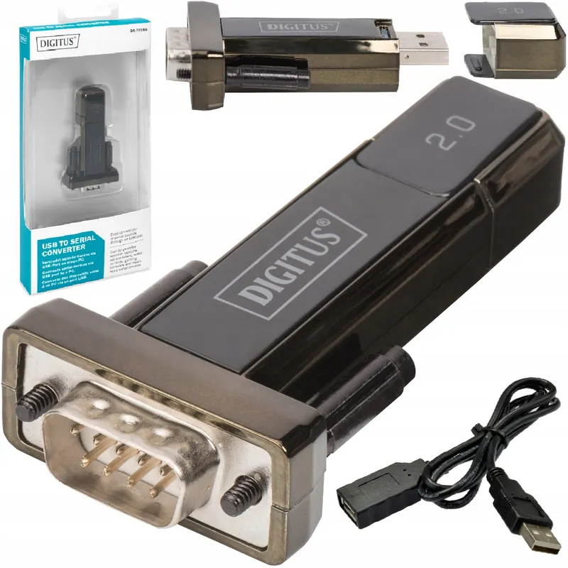 Digitus Konwerter Usb 2.0 do RS232 Ftdi FT232RL
