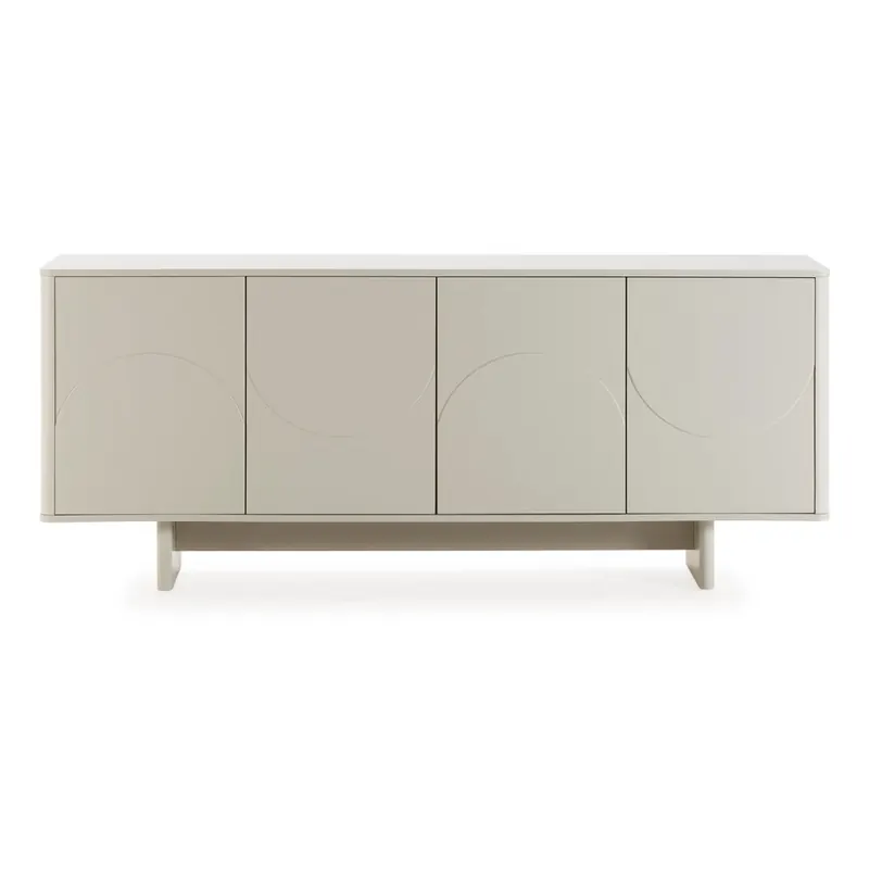 Kremowa komoda 180x75x40 cm Solei – MOME