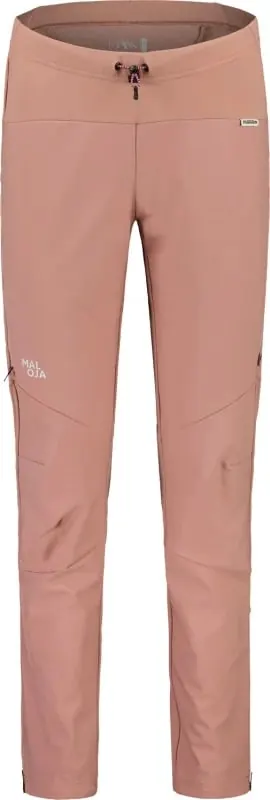Maloja CristinaM.Nordic spodnie damskie softshellowe mauve (L)