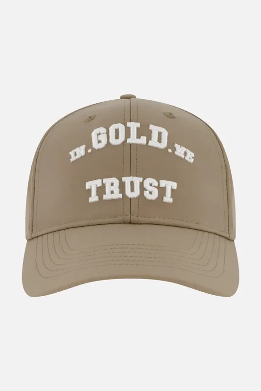 In Gold We Trust The Babe Savannah Tan Maat: OS | Hoeden Outlet | Unisex | Beige