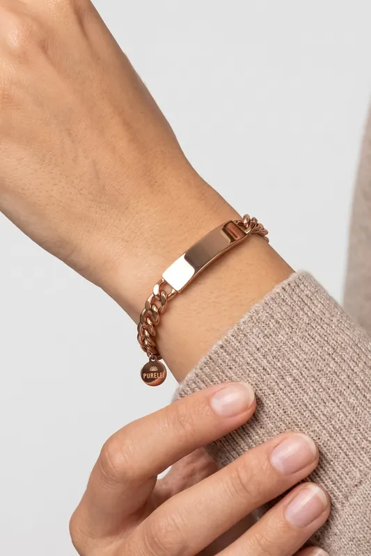 PURELEI Coco Armband Rosegold Maat: OS | Armbanden Outlet | Dames | Goud