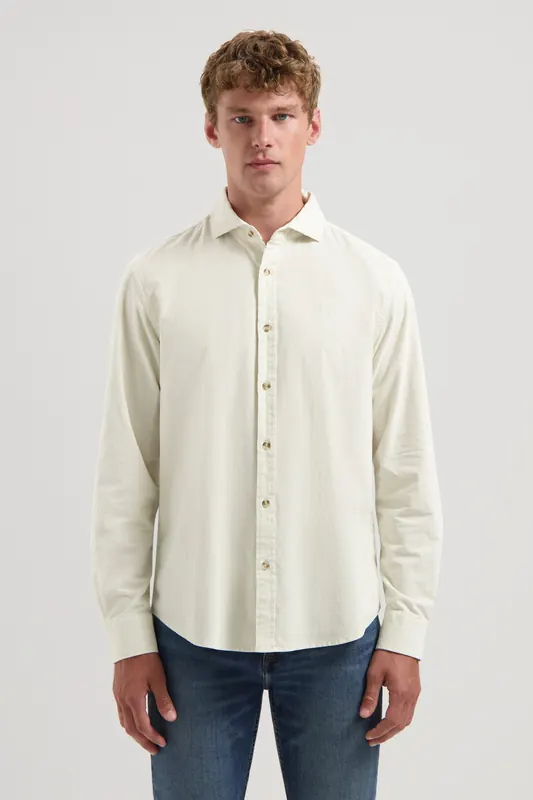 Dstrezzed Ds_roul Shirt Silver Birch Maat: XXL | Casual Overhemden Outlet | Heren | Beige