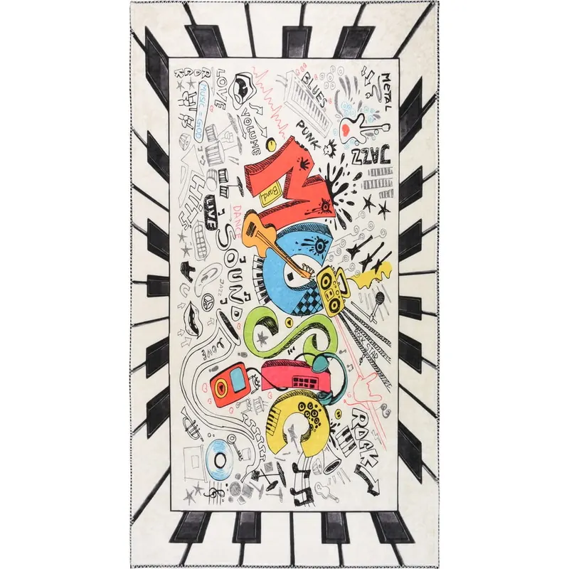 Dywan dziecięcy odpowiedni do prania 120x180 cm Musical – Vitaus