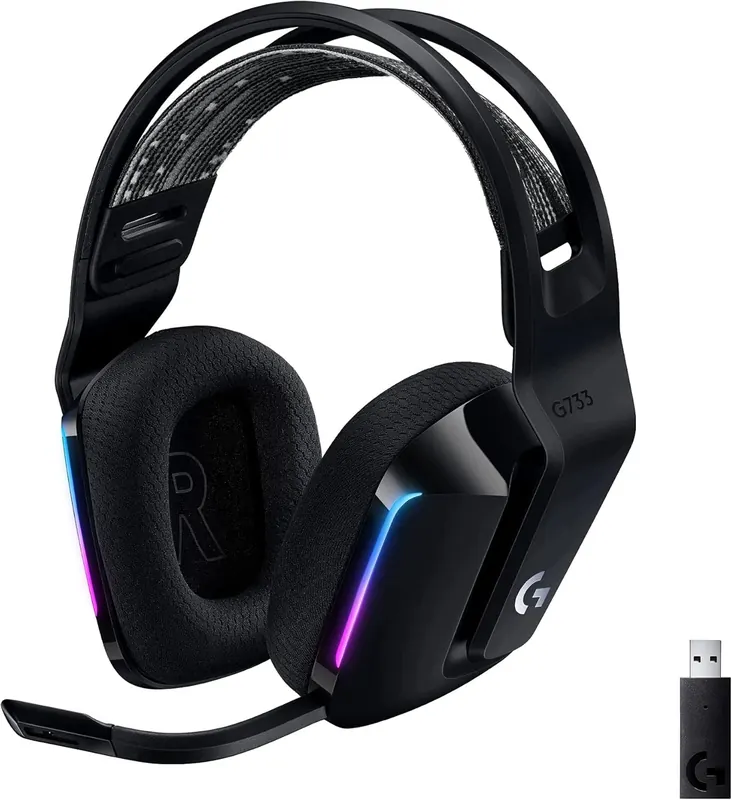 Logitech G733 Lightspeed Bezprzewodowe Słuchawki Gamingowe Rgb 29H