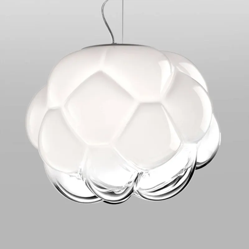 Lampa wisząca LED CLOUDY w kształcie chmurki 40 cm