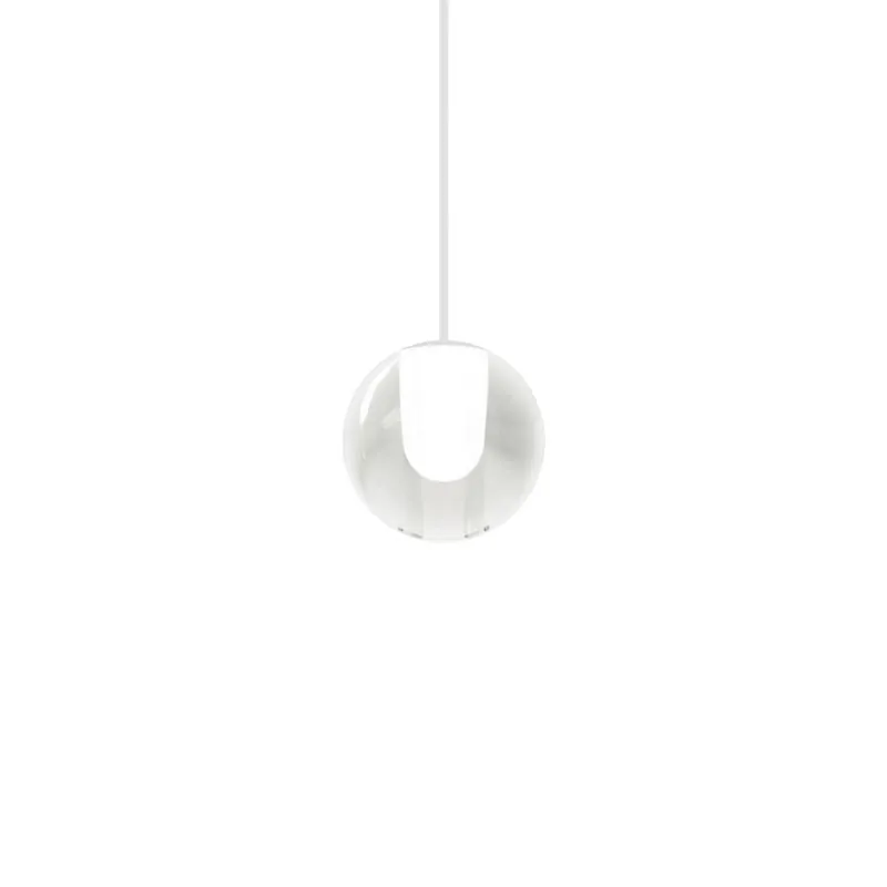 WEVER & DUCRÉ Żyrandol LED Oplia 1.0, biała matowa, 2700 K