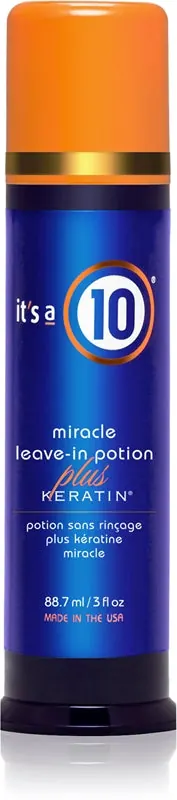 it's a 10 Plus Keratin Miracle Leave-in Potion odżywka bez spłukiwania do włosów lśniących i miękkich 88,7 ml