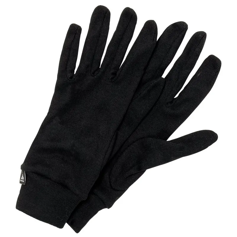 ODLO rękawiczki termoaktywne sportowe unisex Active Warm czarne (XL)