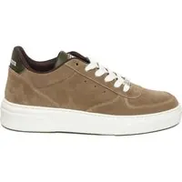Steve Madden Brent Sneakers Khaki Multi Maat: 45 | Sneakers Outlet | Heren | Bruin
