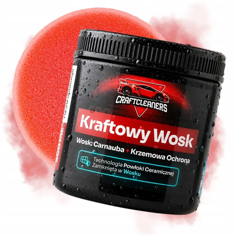 Wosk Samochodowy Nabłyszczający Do Polerowania Auta Carnauba Kraftowy