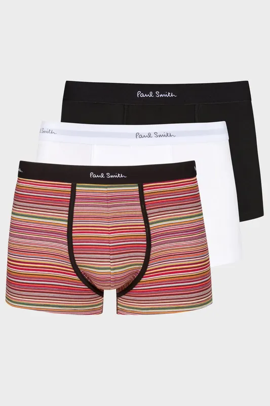 Paul Smith Men Trunk 3 Pack Mixed Plate 2 Maat: S | Onderbroeken Outlet | Heren