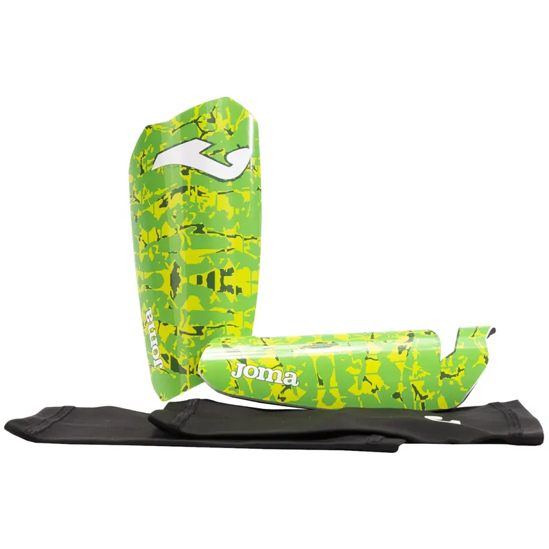 Joma Spartan Football Shin Guards 401489-029, Unisex, Zielone, ochraniacze, EVA, rozmiar: L