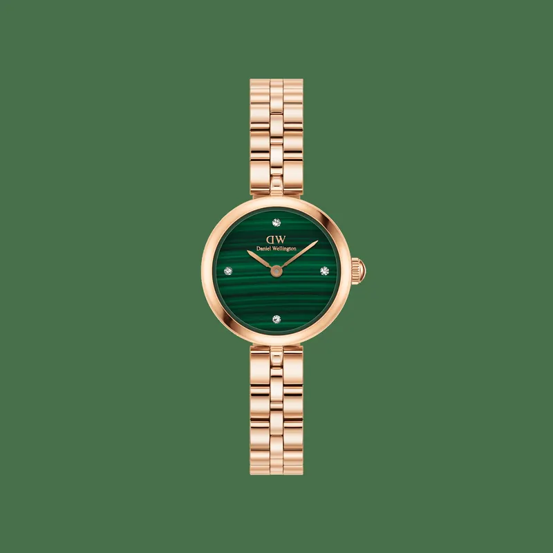 Daniel Wellington DW Watch Elan Lumine Malachite Rose Gold 22mm MIC