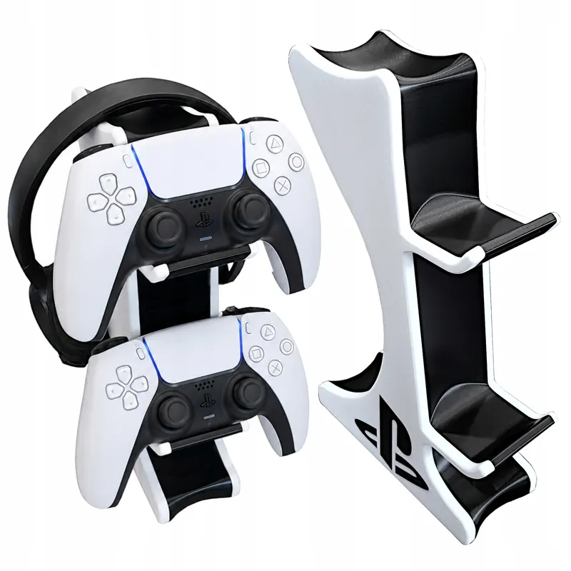 Stojak na Pady Kontrolery PS5 PS4 Uchwyt Wieszak na Słuchawki Organizer V1