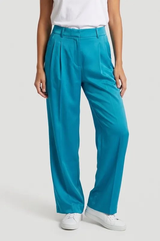 & Other Stories La Gustavo Trouser Blue Maat: 36 | Pantalons Outlet | Dames | Blauw