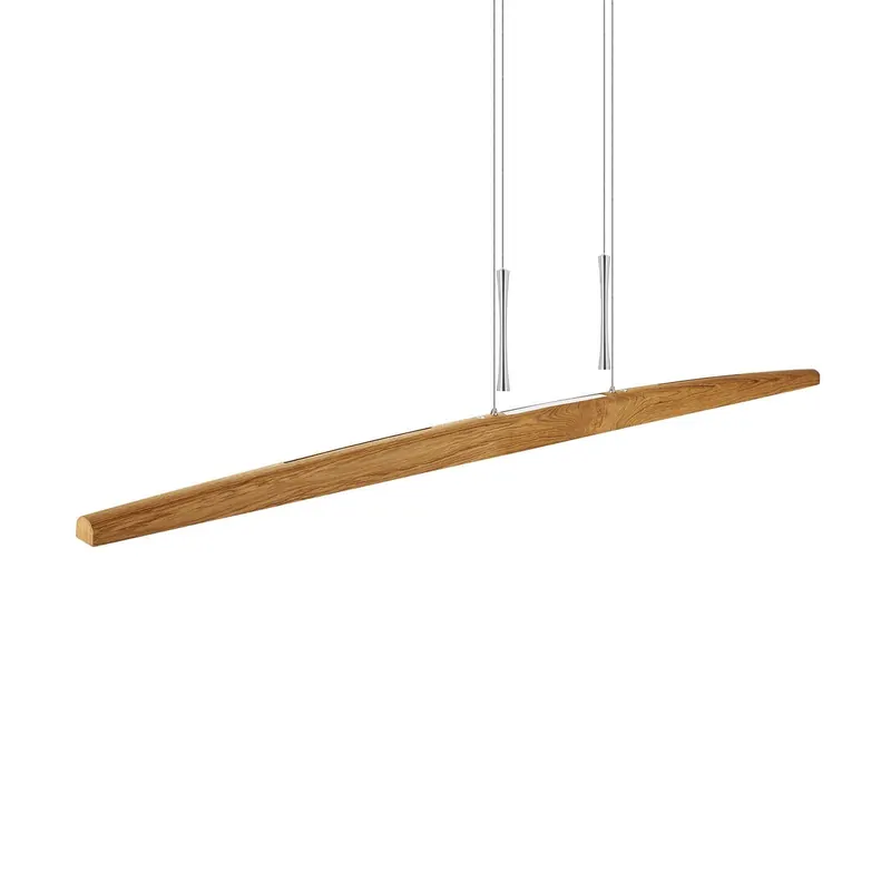 HerzBlut Arco lampa wisząca LED dąb olejowany 170cm