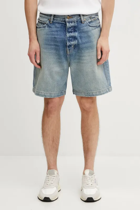 RHUDE Boxy Traxedo szorty jeansowe męskie
