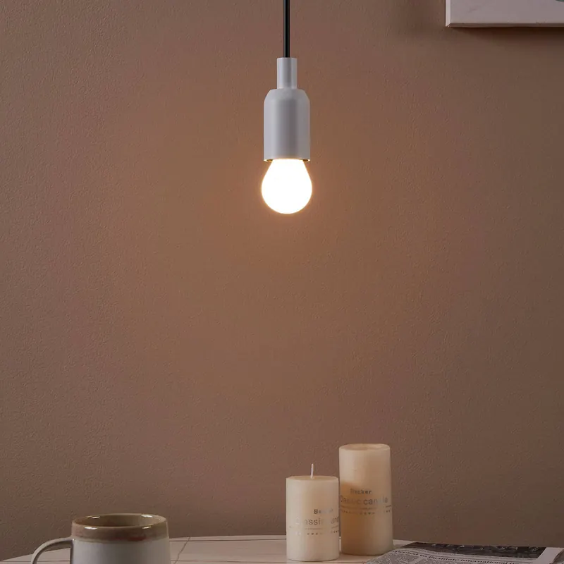 Żarówka LED E27 G45 4W, ciepła biel, opalowa